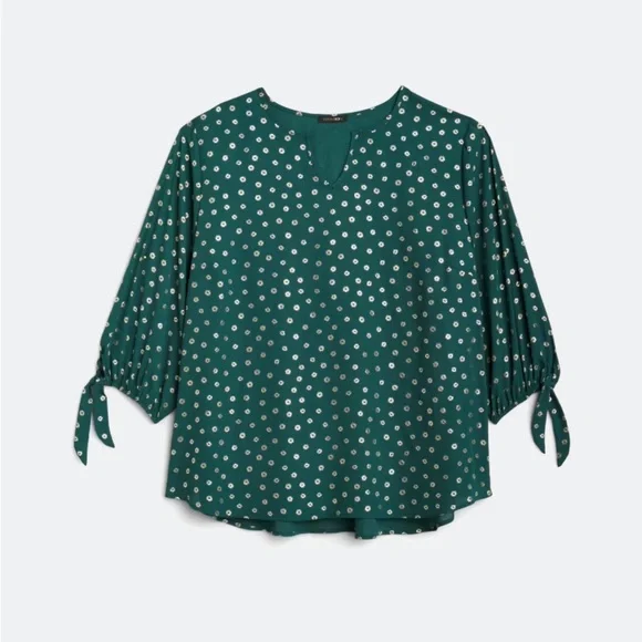 Papermoon Hawkins Foil Blouse - Picture 6 of 8